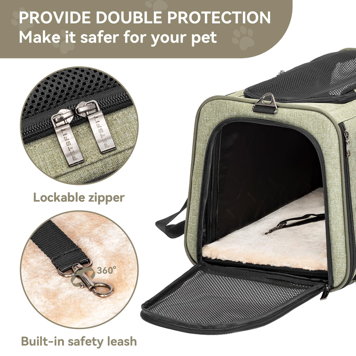 Expandable Cat Carrier J40699