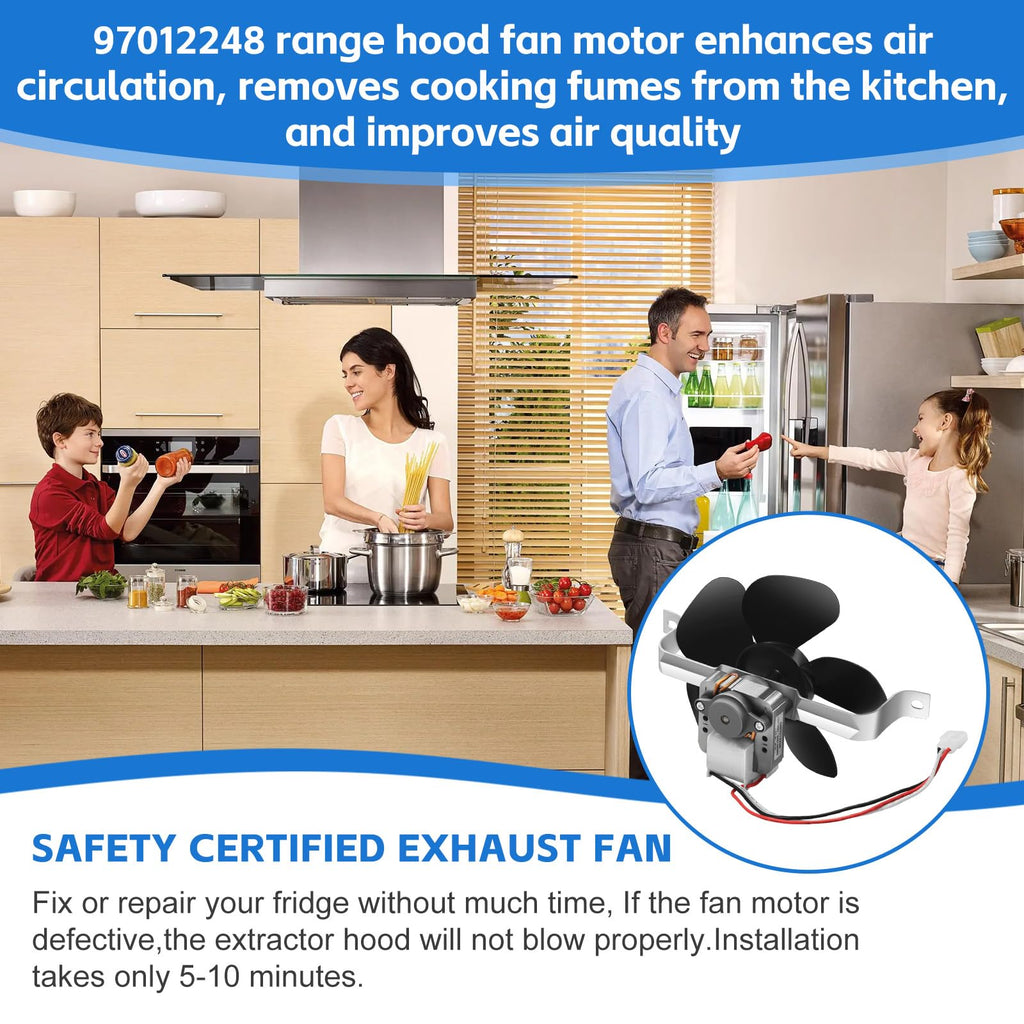 Range Hood Fan Motor Replacement Kit L230