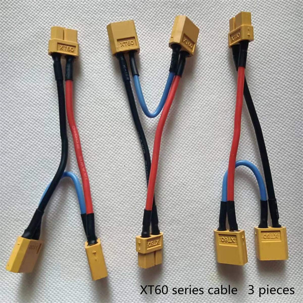 Battery Extension Cable Connector with 14awg Silicone Cord Q43747