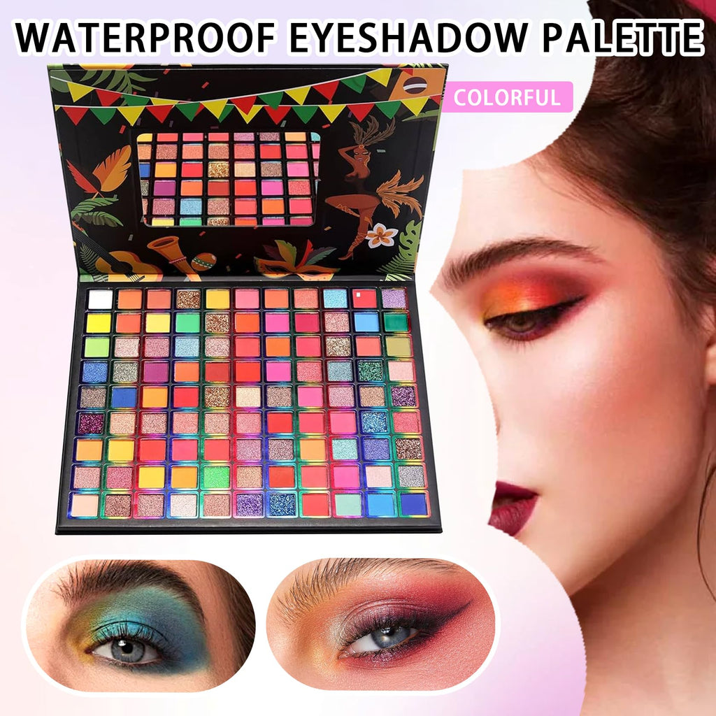 99 Colors Matte Glitter Eyeshadow Palette J91178