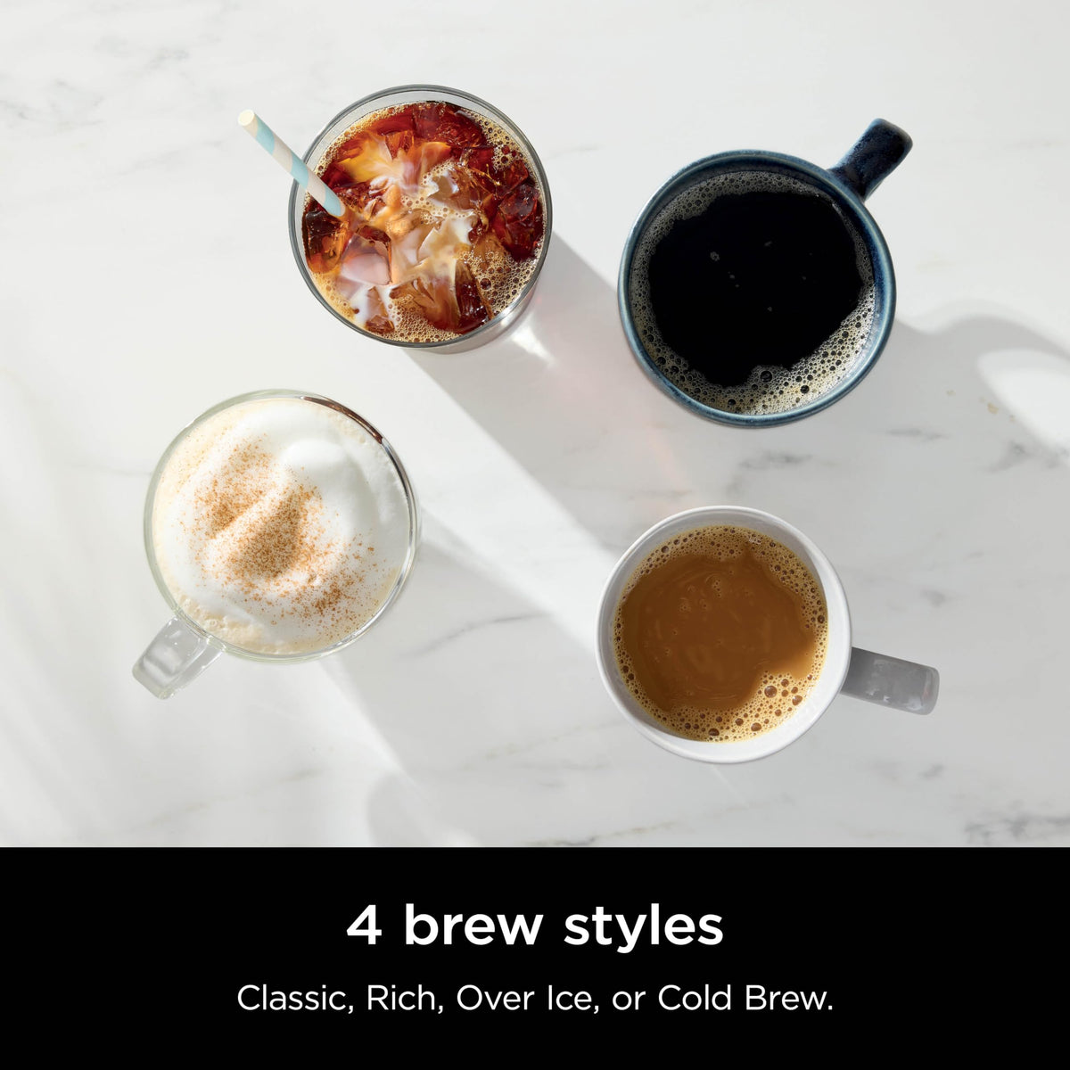 Black Hot & Iced XL Coffee Maker J7657