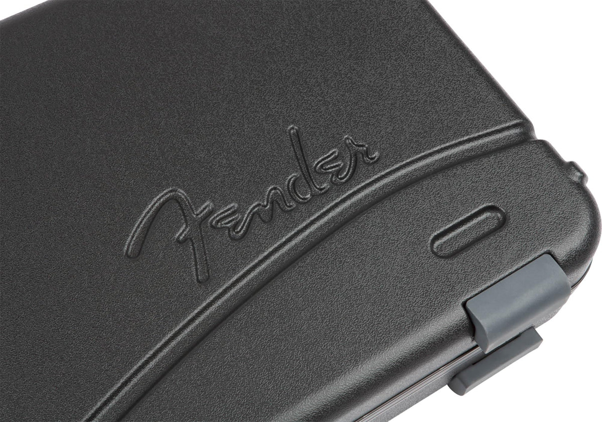 Black Molded Guitar Case with Guitar Strap and 24-Pack Picks X178619