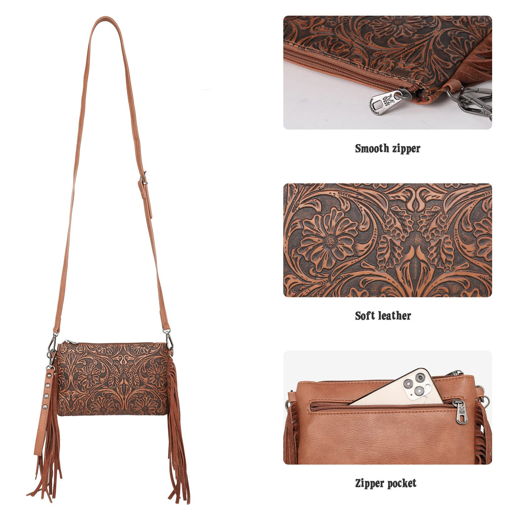 Crossbody Bag Wristlet Clutch Purse P9306