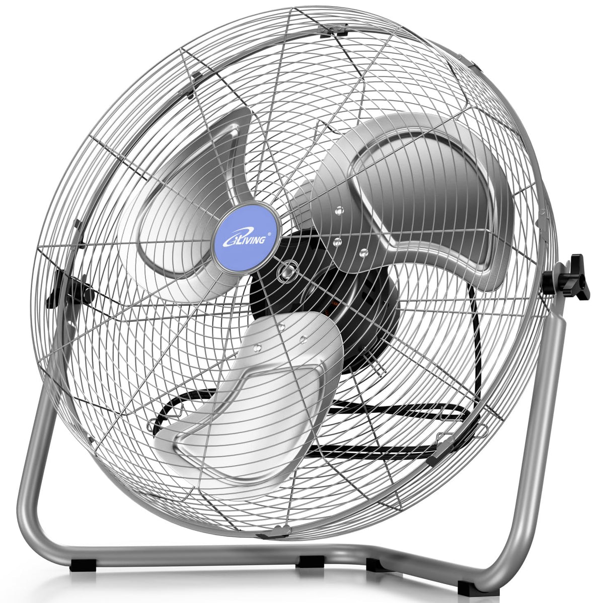 20 Inch 7500 CFM 3-Speed Metal Floor Fan J32772