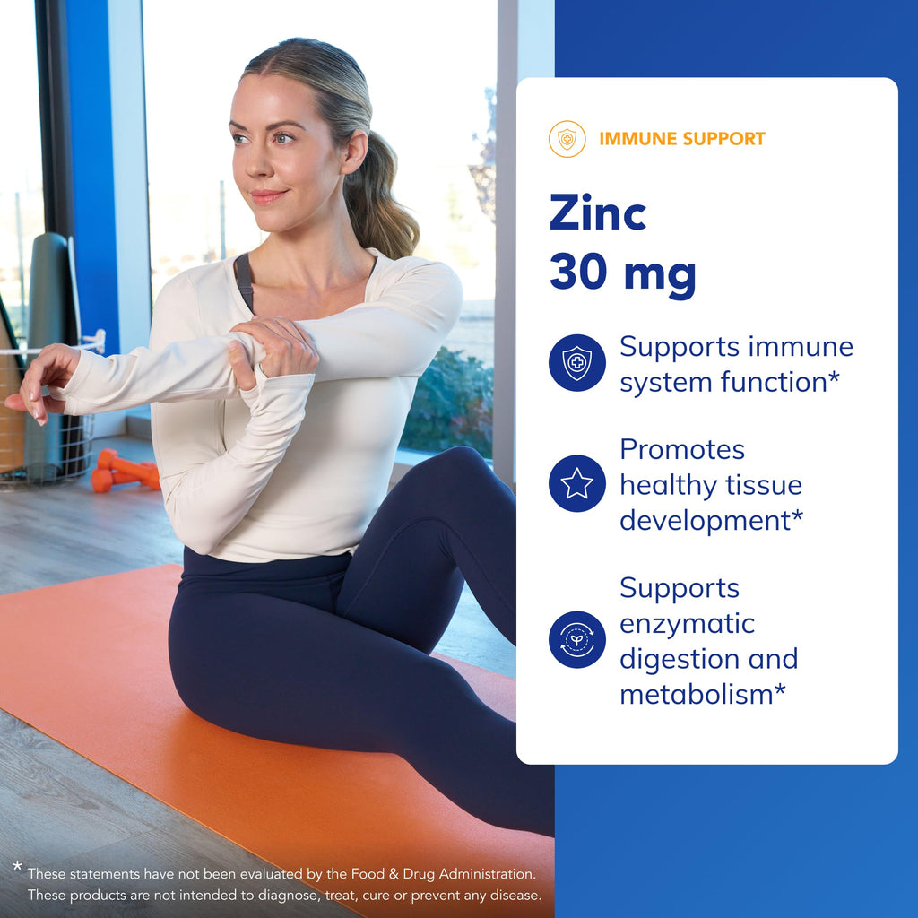 Zinc 30 mg, 60 Capsules M6624
