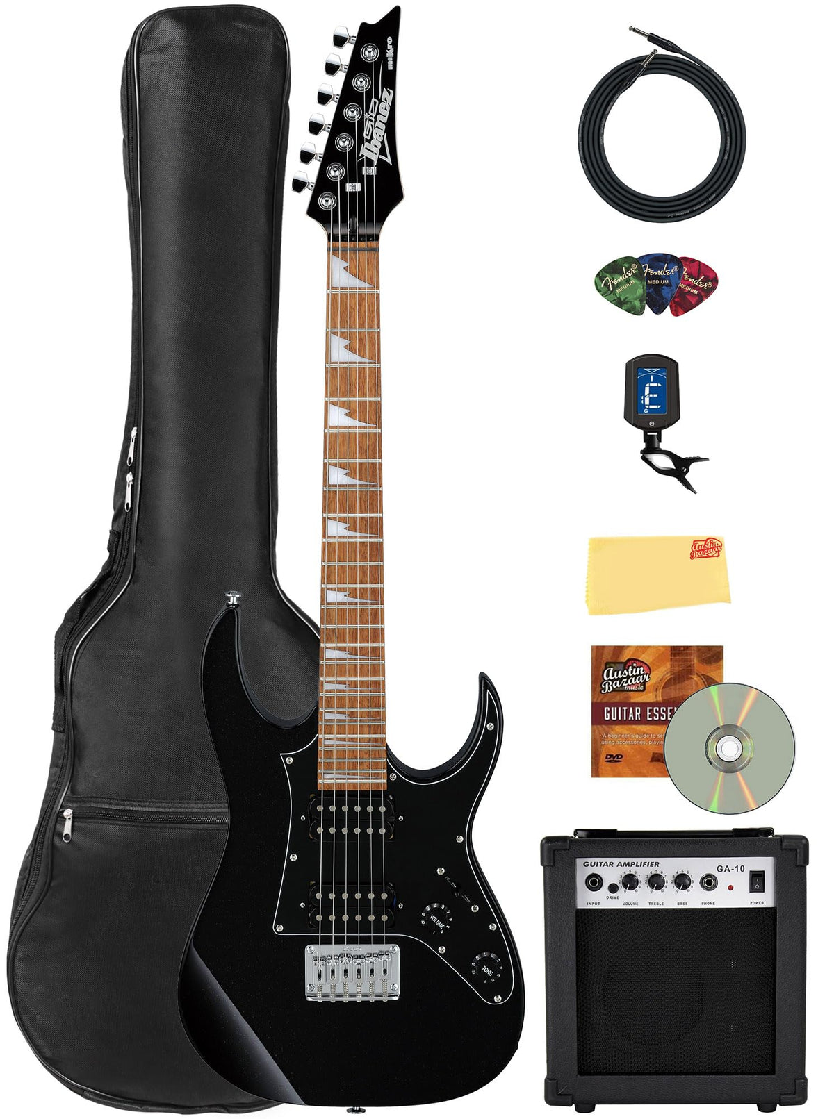 Black Short-Scale Electric Guitar J140