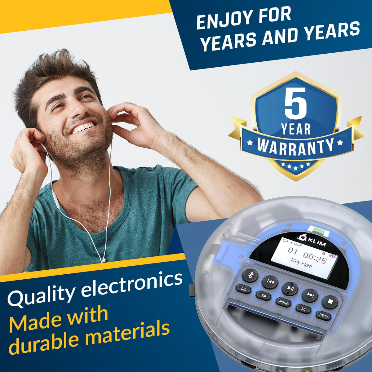Portable CD Player with Headphones Z4244