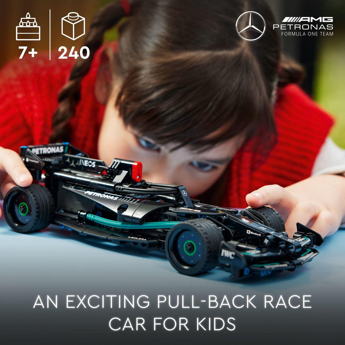 Pull-Back Car Toy Building Set R3759