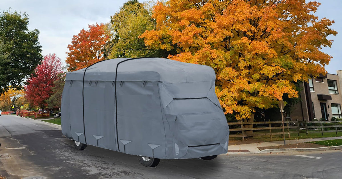 23'-26' Water-Resistant Heavy Duty RV Cover B990471