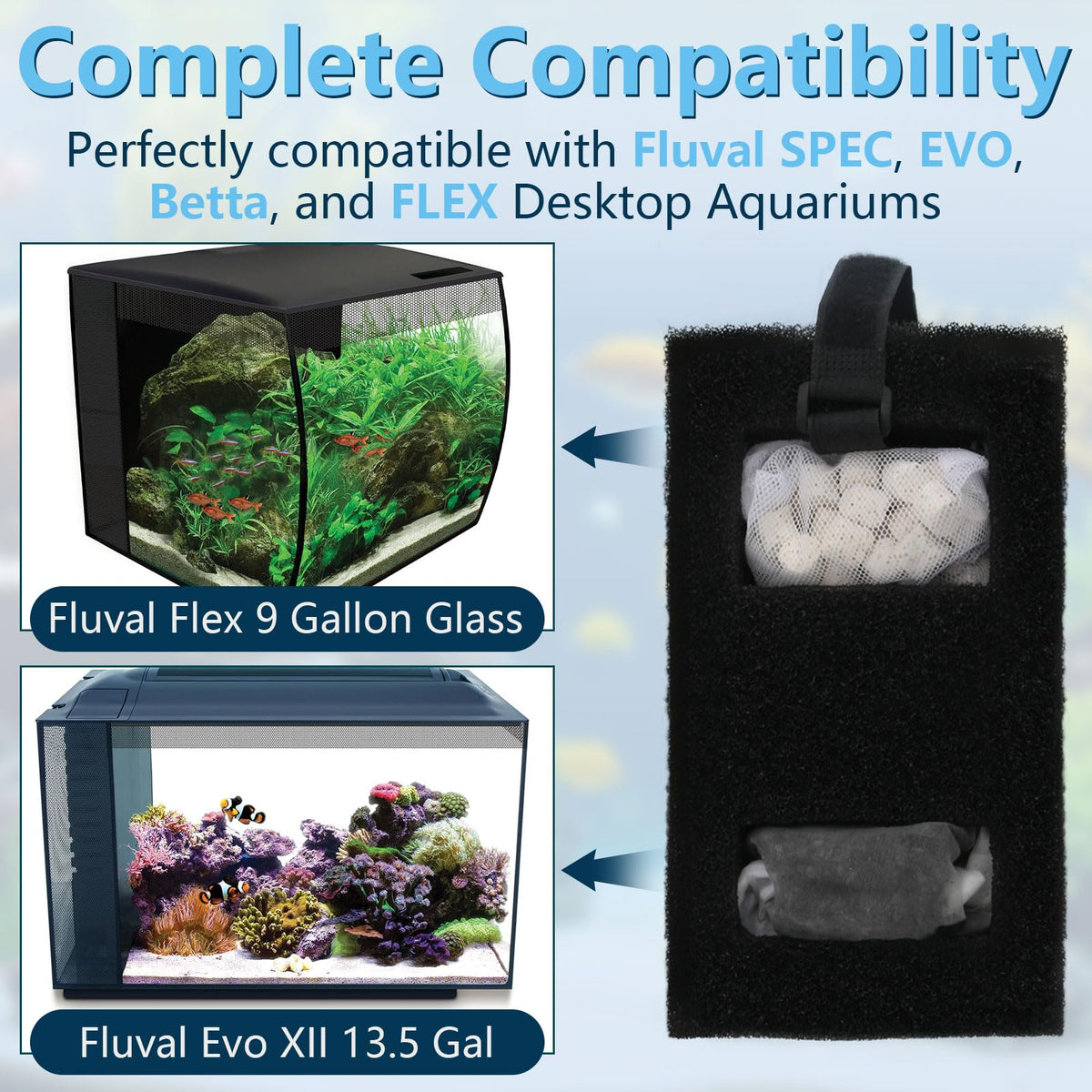 Aquarium Filter Media Set K716318