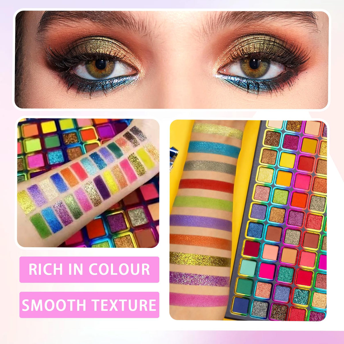 99 Colors Matte Glitter Eyeshadow Palette J91178