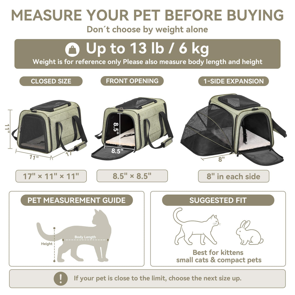 Expandable Cat Carrier J40699
