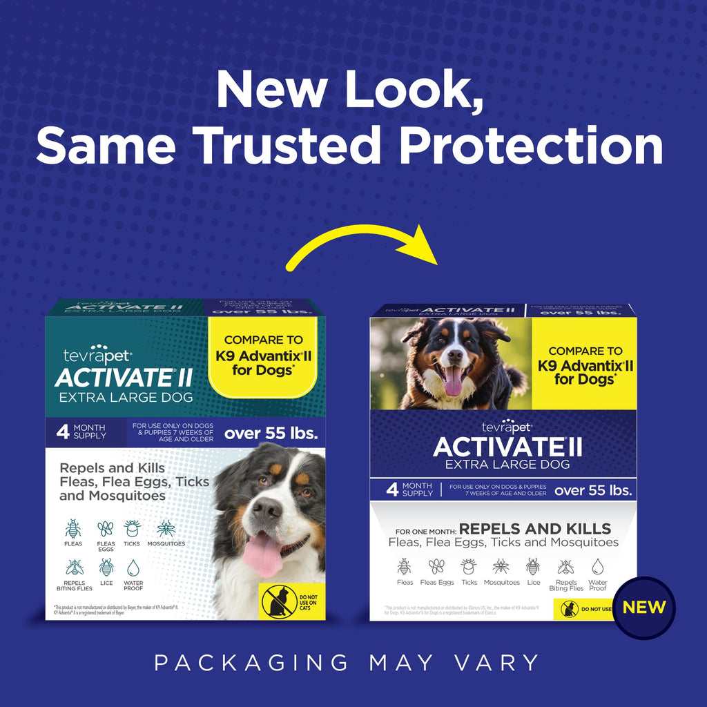 Flea and Tick Prevention for Extra Large Dogs 55+ lbs Y510