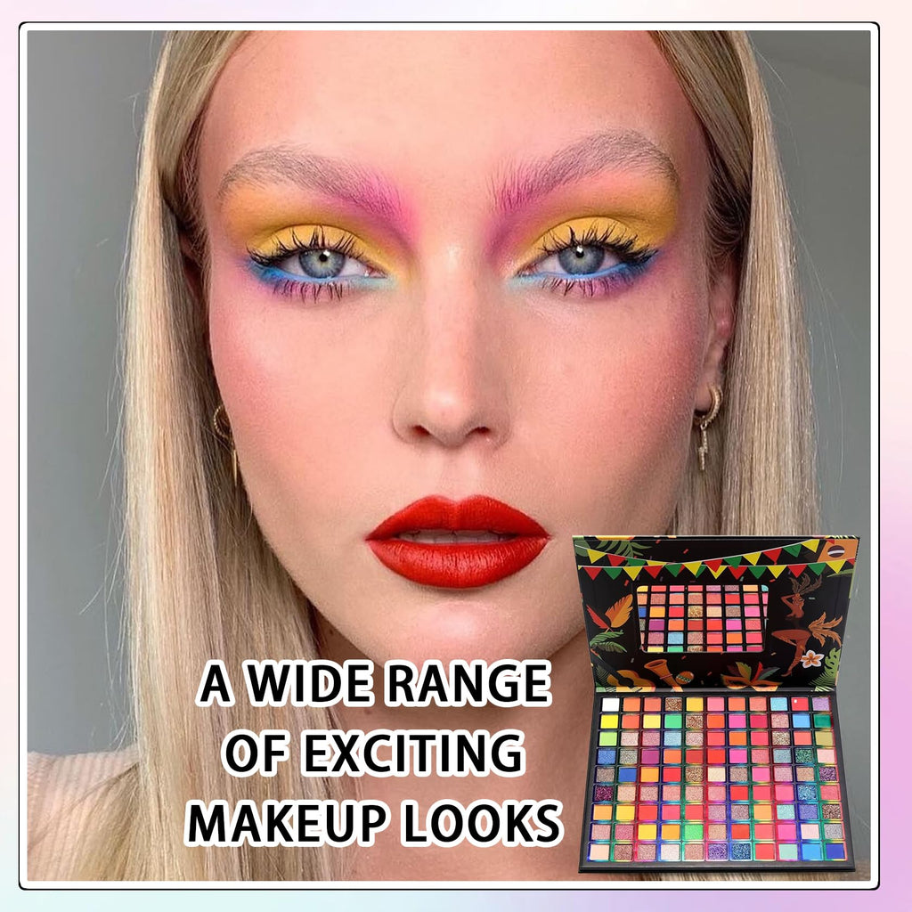 99 Colors Matte Glitter Eyeshadow Palette J91178