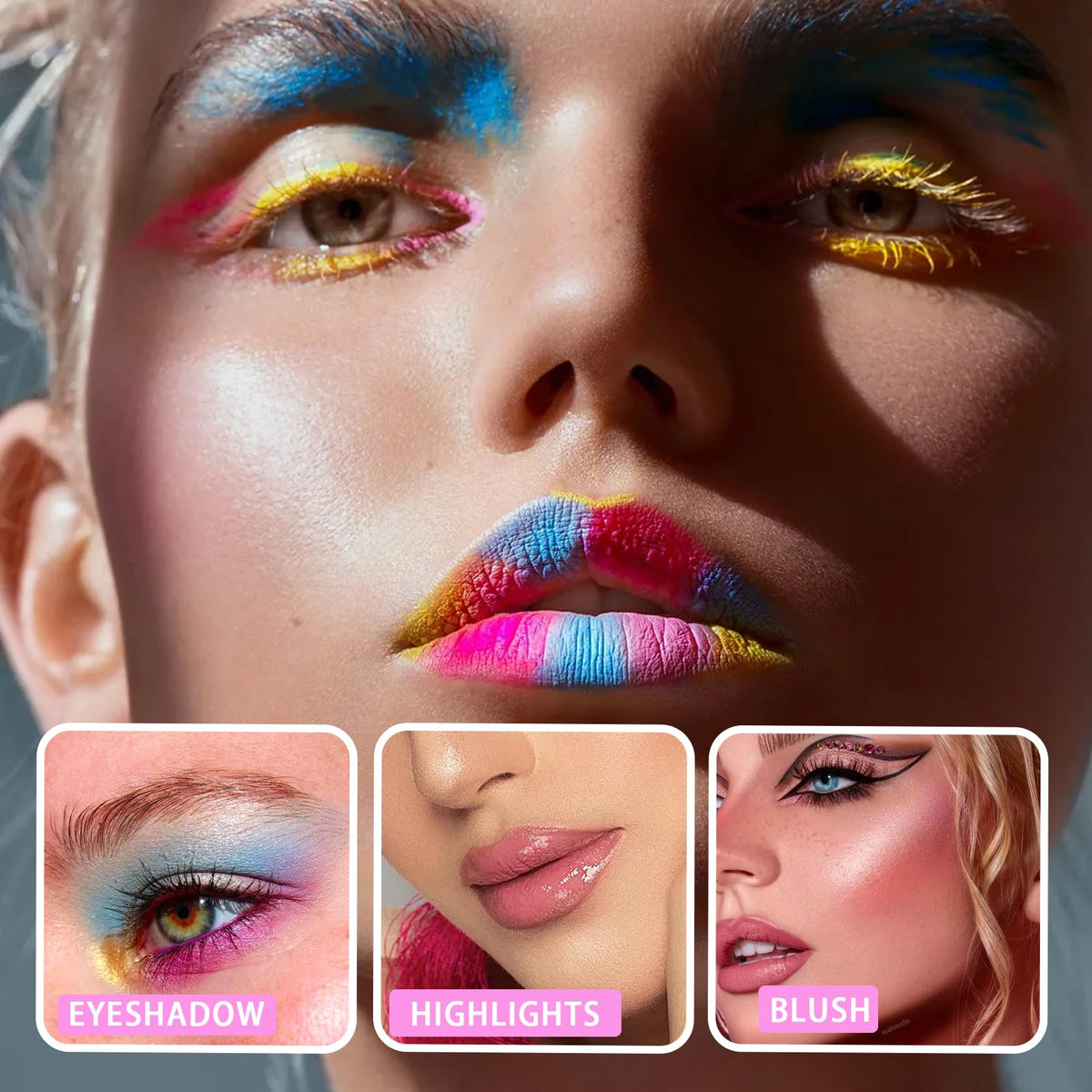 99 Colors Matte Glitter Eyeshadow Palette J91178