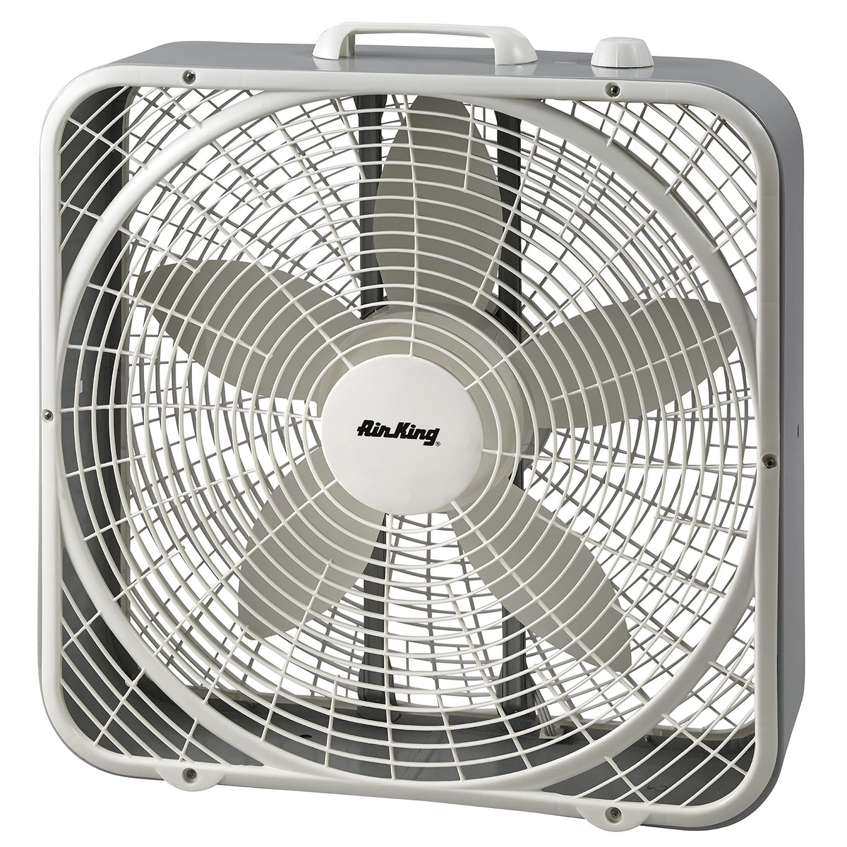 20-Inch 3-Speed Box Fan & 20x20x1 MERV 13 Pleated Air Filter 6 Pack Z45204