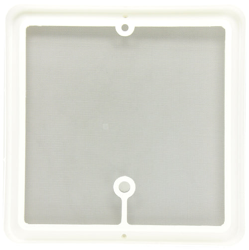14" White Radius Corner Roof Vent M92796